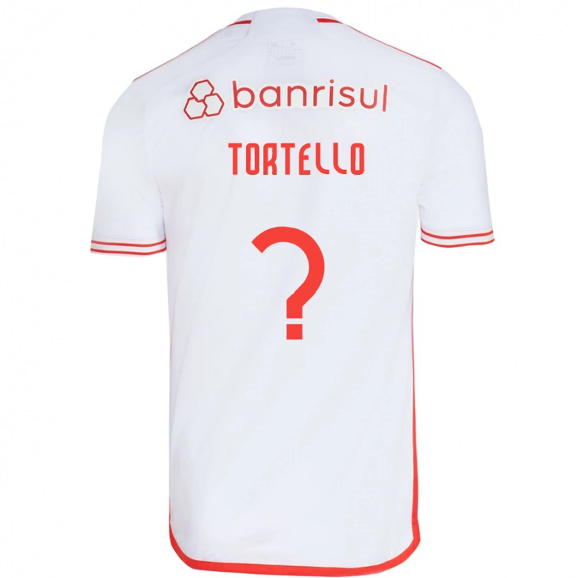 Danxen Kinder Tortello #0 Weiß Rot Auswärtstrikot Trikot 2025/26 T-Shirt Österreich