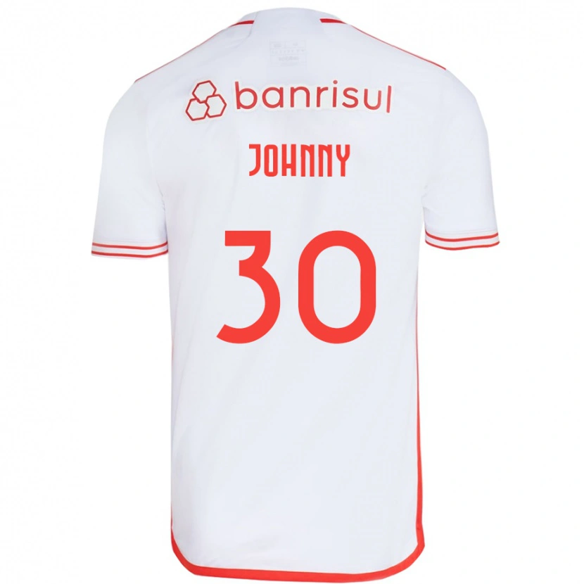Danxen Kinder Johnny #30 Weiß Rot Auswärtstrikot Trikot 2025/26 T-Shirt Österreich