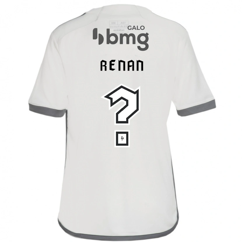 Danxen Kinder Renan Santana #0 Off-White Auswärtstrikot Trikot 2025/26 T-Shirt Österreich
