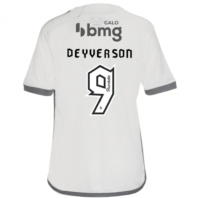 Danxen Kinder Deyverson #9 Off-White Auswärtstrikot Trikot 2025/26 T-Shirt Österreich