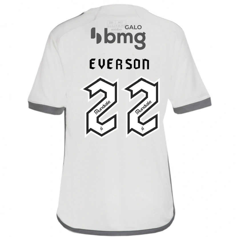 Danxen Kinder Everson #22 Off-White Auswärtstrikot Trikot 2025/26 T-Shirt Österreich