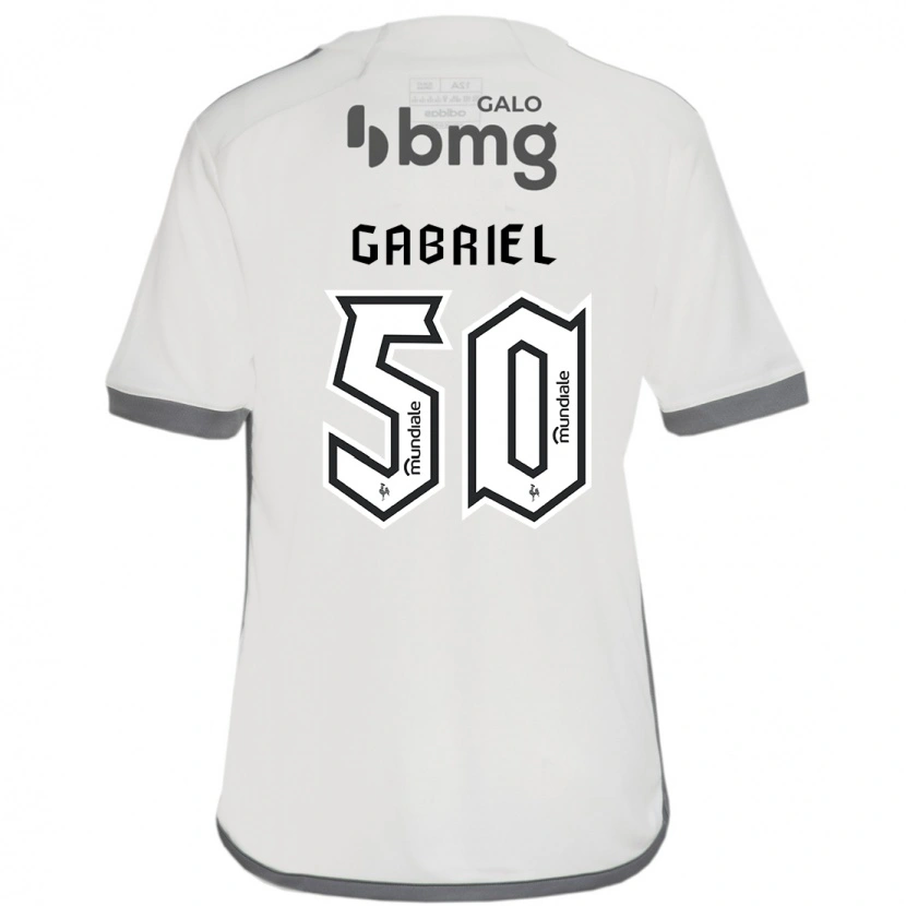 Danxen Kinder Vitor Gabriel #50 Off-White Auswärtstrikot Trikot 2025/26 T-Shirt Österreich