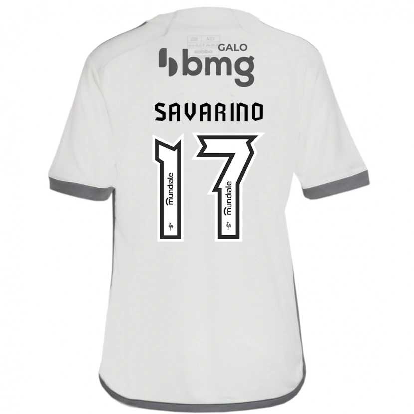 Danxen Kinder Jefferson Savarino #17 Off-White Auswärtstrikot Trikot 2025/26 T-Shirt Österreich