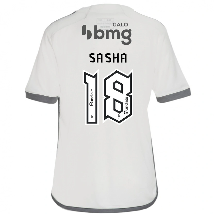 Danxen Kinder Eduardo Sasha #18 Off-White Auswärtstrikot Trikot 2025/26 T-Shirt Österreich