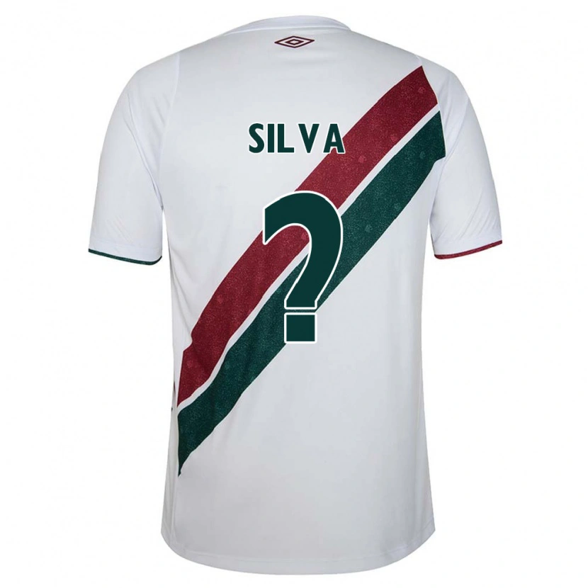 Danxen Kinder Natan Silva #0 Weiß Grün Kastanienbraun Auswärtstrikot Trikot 2025/26 T-Shirt Österreich