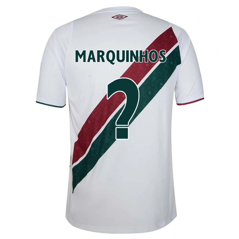 Danxen Kinder Marquinhos #0 Weiß Grün Kastanienbraun Auswärtstrikot Trikot 2025/26 T-Shirt Österreich