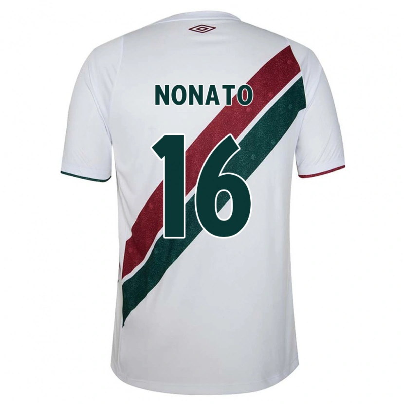 Danxen Kinder Nonato #16 Weiß Grün Kastanienbraun Auswärtstrikot Trikot 2025/26 T-Shirt Österreich