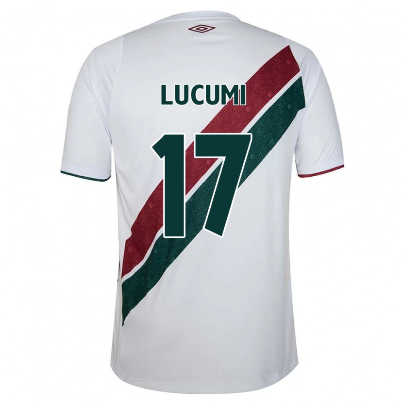 Danxen Kinder Jan Lucumi #17 Weiß Grün Kastanienbraun Auswärtstrikot Trikot 2025/26 T-Shirt Österreich