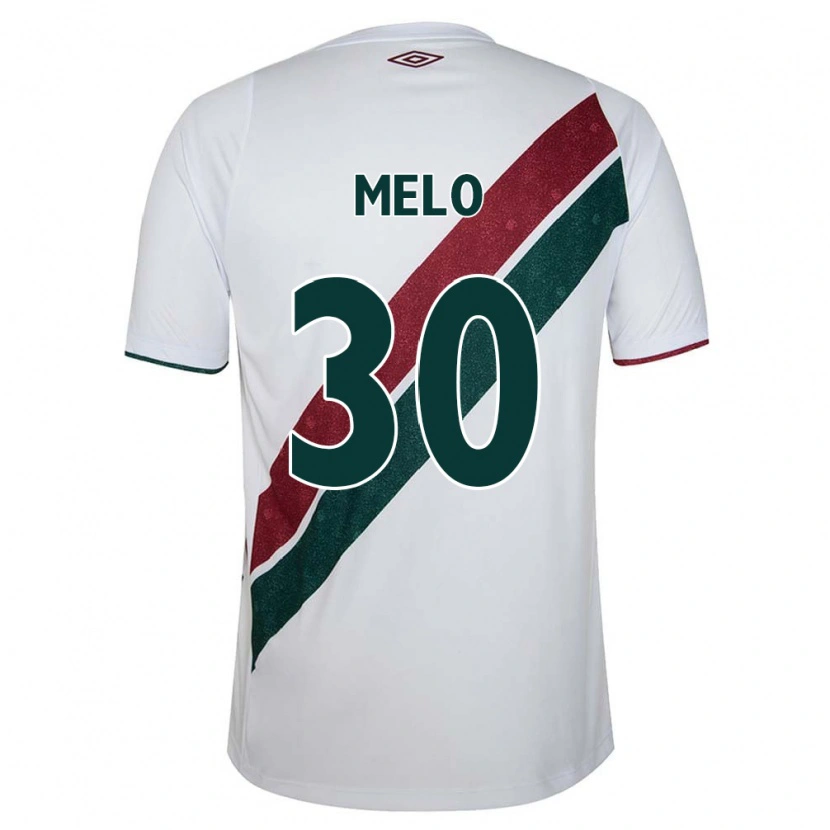 Danxen Kinder Felipe Melo #30 Weiß Grün Kastanienbraun Auswärtstrikot Trikot 2025/26 T-Shirt Österreich