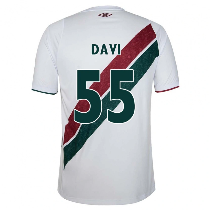 Danxen Kinder Wallace Davi #55 Weiß Grün Kastanienbraun Auswärtstrikot Trikot 2025/26 T-Shirt Österreich
