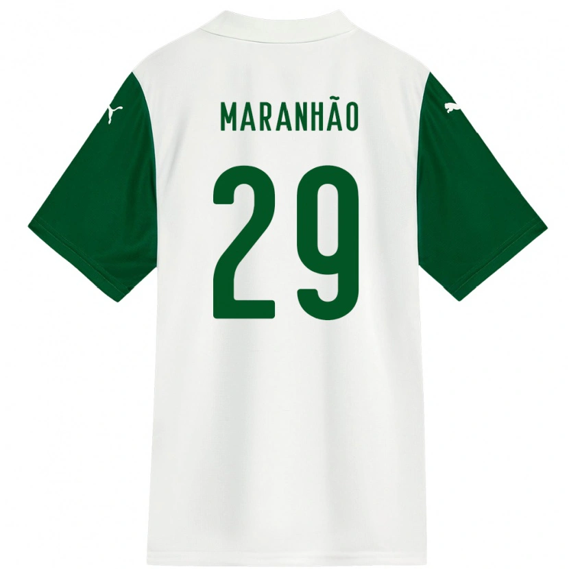 Danxen Kinder Taina Maranhão #29 Weiß Grün Auswärtstrikot Trikot 2025/26 T-Shirt Österreich