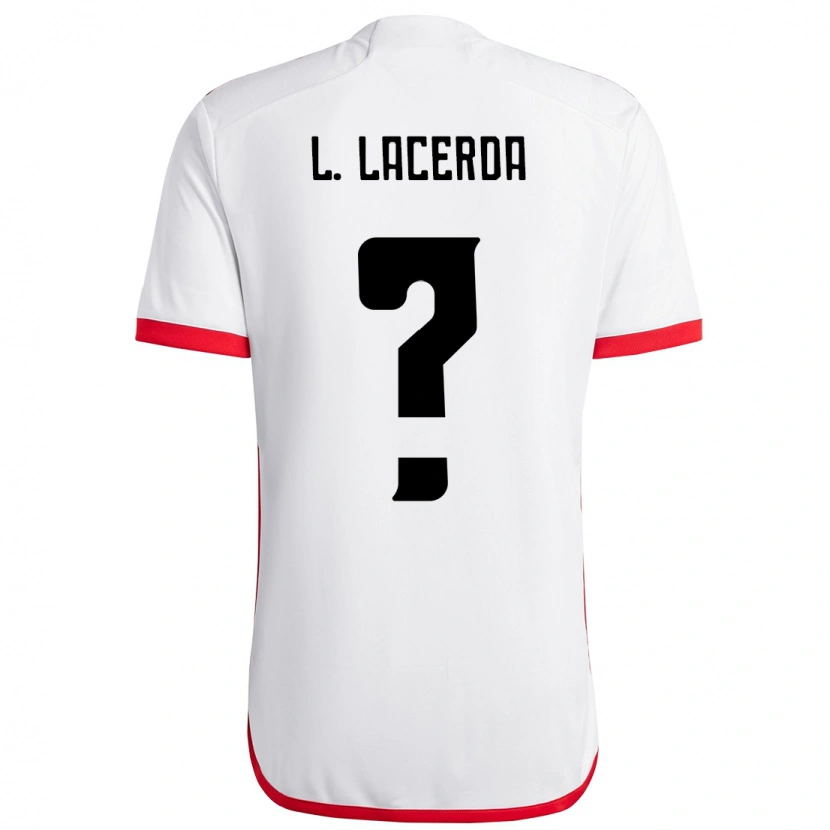 Danxen Kinder Iago Lacerda #0 Weiß Rot Auswärtstrikot Trikot 2025/26 T-Shirt Österreich