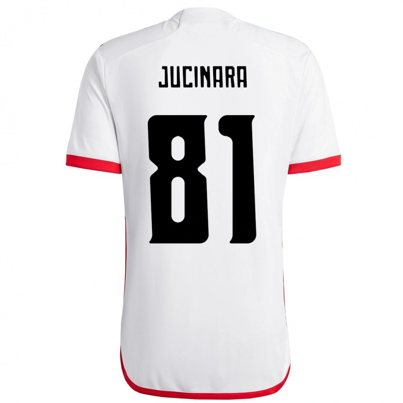 Danxen Kinder Jucinara #81 Weiß Rot Auswärtstrikot Trikot 2025/26 T-Shirt Österreich