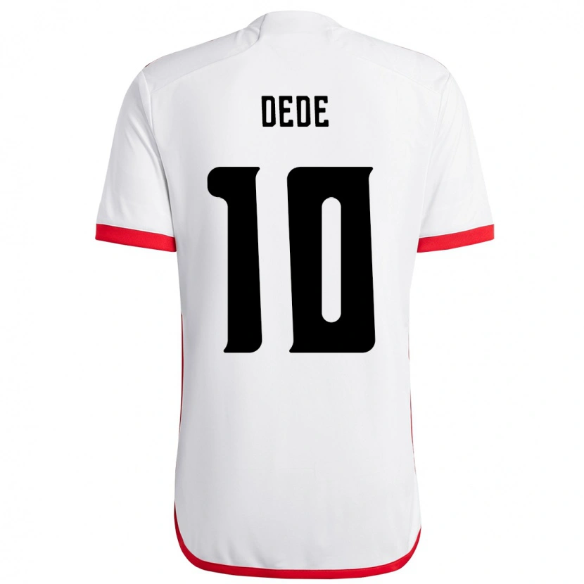 Danxen Kinder Andressa Dede #10 Weiß Rot Auswärtstrikot Trikot 2025/26 T-Shirt Österreich