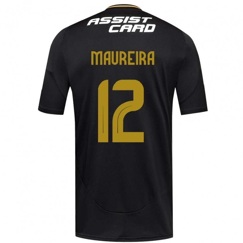 Danxen Kinder Gabriel Maureira #12 Schwarz Weiß Auswärtstrikot Trikot 2025/26 T-Shirt Österreich