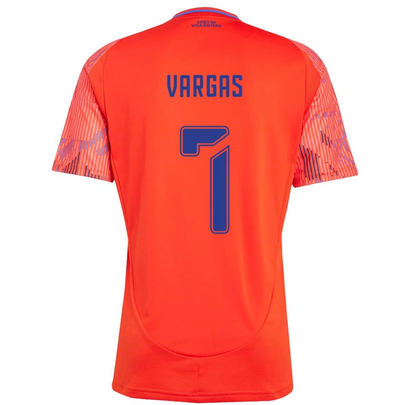 Danxen Kinder Jeisson Vargas #7 Orange Rot Auswärtstrikot Trikot 2025/26 T-Shirt Österreich