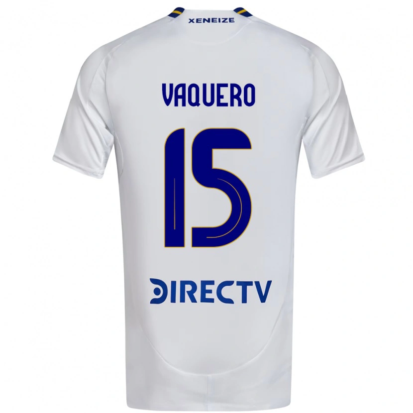 Danxen Kinder Ivan Vaquero #15 Weiß Blau Auswärtstrikot Trikot 2025/26 T-Shirt Österreich