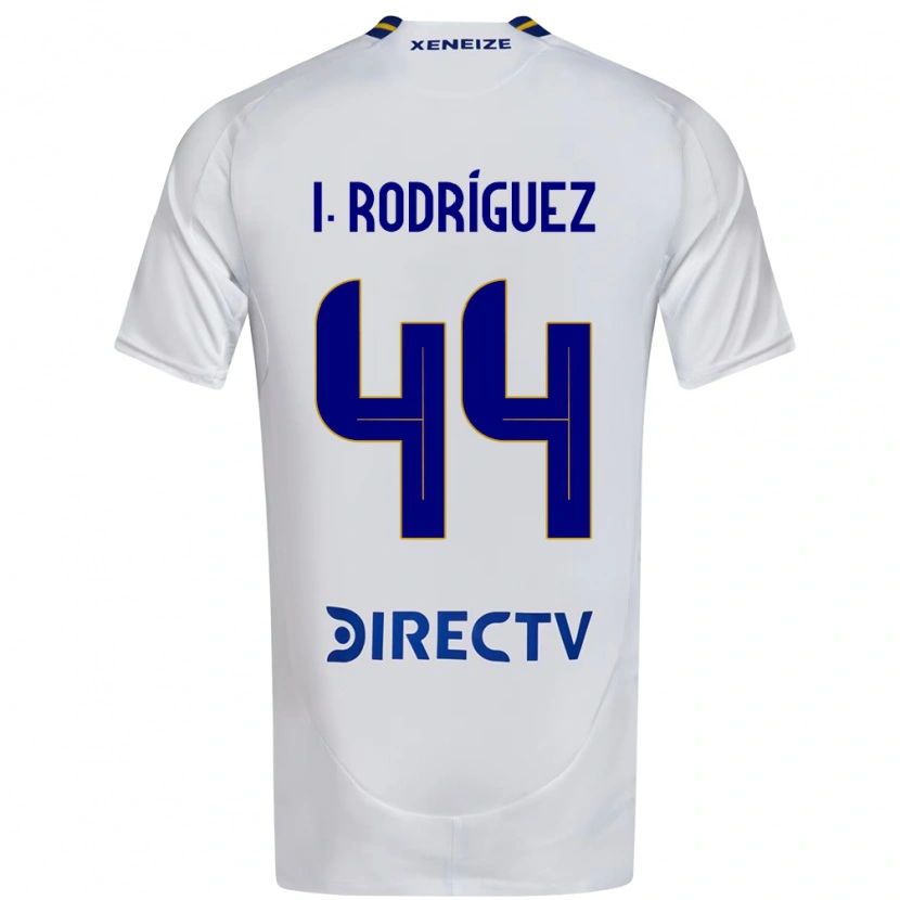 Danxen Kinder Ignacio Rodríguez #44 Weiß Blau Auswärtstrikot Trikot 2025/26 T-Shirt Österreich