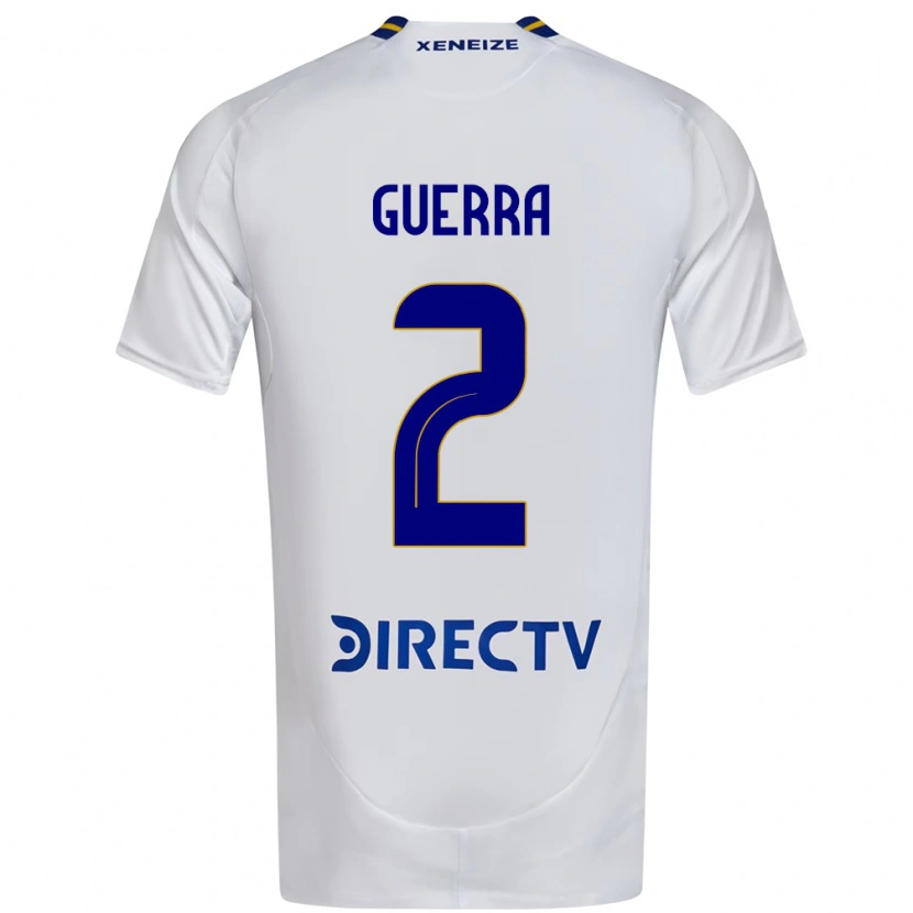 Danxen Kinder Maylen Guerra #2 Weiß Blau Auswärtstrikot Trikot 2025/26 T-Shirt Österreich