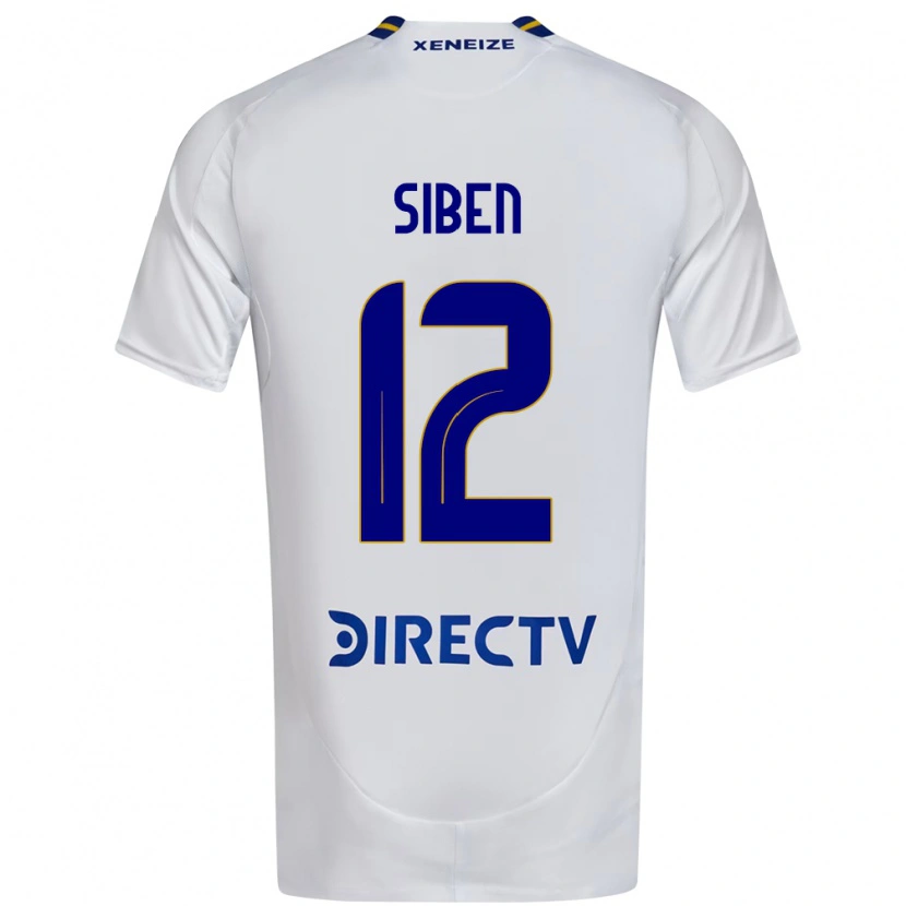 Danxen Kinder Priscila Siben #12 Weiß Blau Auswärtstrikot Trikot 2025/26 T-Shirt Österreich