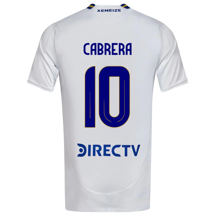 Danxen Kinder Micaela Cabrera #10 Weiß Blau Auswärtstrikot Trikot 2025/26 T-Shirt Österreich