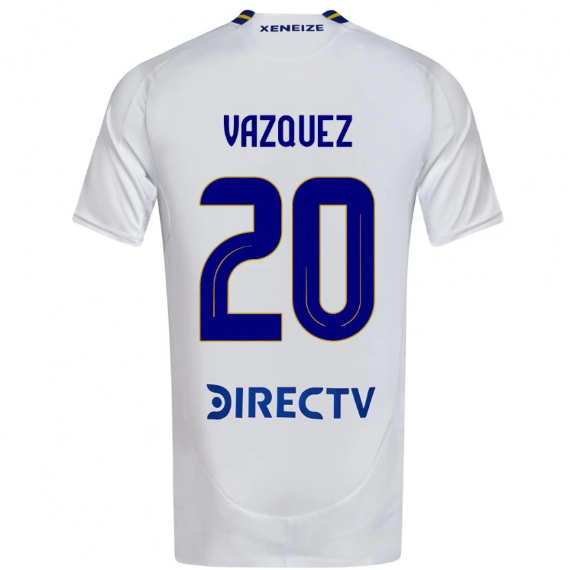 Danxen Kinder Constanza Vazquez #20 Weiß Blau Auswärtstrikot Trikot 2025/26 T-Shirt Österreich