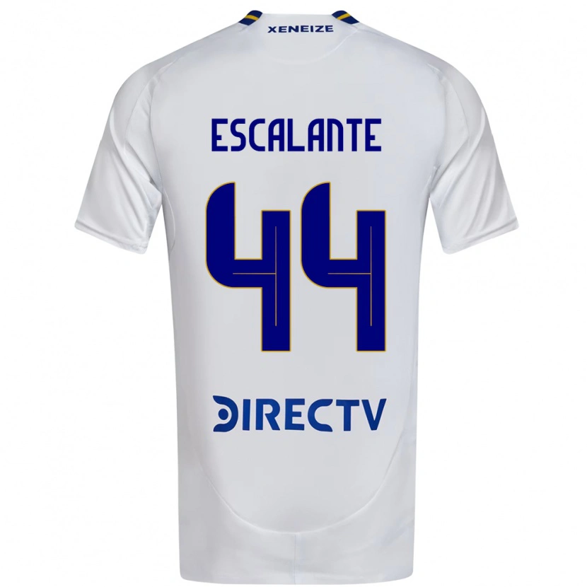 Danxen Kinder Israel Escalante #44 Weiß Blau Auswärtstrikot Trikot 2025/26 T-Shirt Österreich