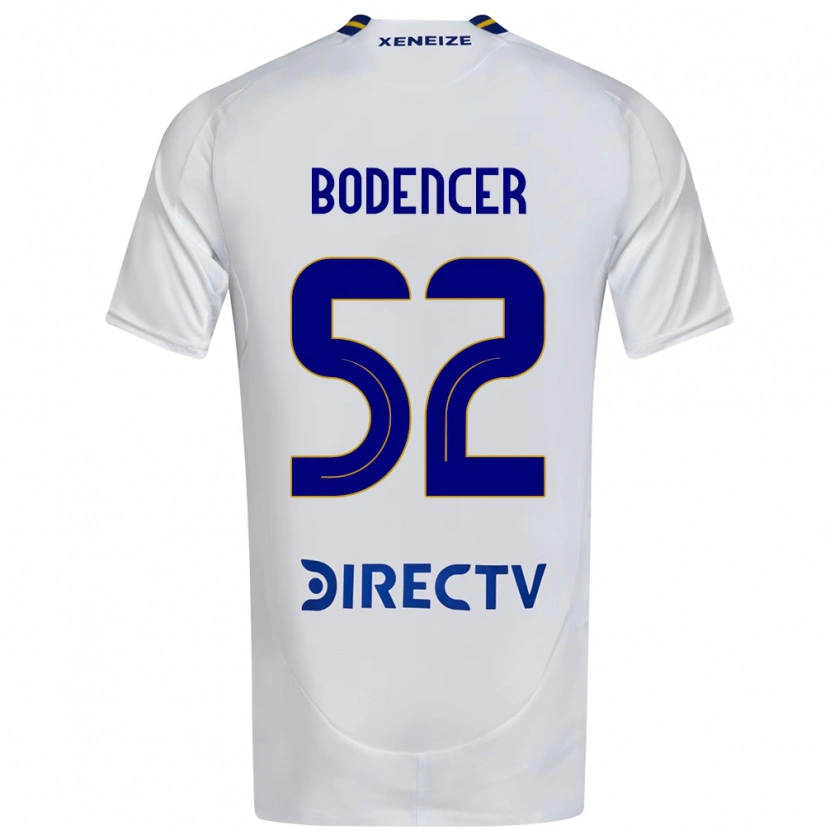 Danxen Kinder Erik Bodencer #52 Weiß Blau Auswärtstrikot Trikot 2025/26 T-Shirt Österreich