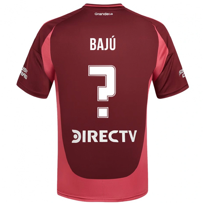 Danxen Kinder Lisandro Bajú #0 Burgunder Magenta Auswärtstrikot Trikot 2025/26 T-Shirt Österreich