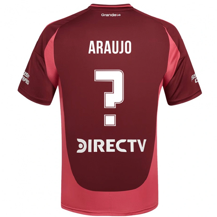 Danxen Kinder Alexis Araujo #0 Burgunder Magenta Auswärtstrikot Trikot 2025/26 T-Shirt Österreich
