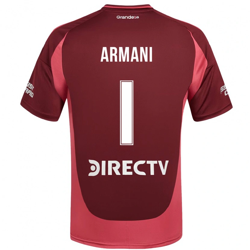 Danxen Kinder Franco Armani #1 Burgunder Magenta Auswärtstrikot Trikot 2025/26 T-Shirt Österreich