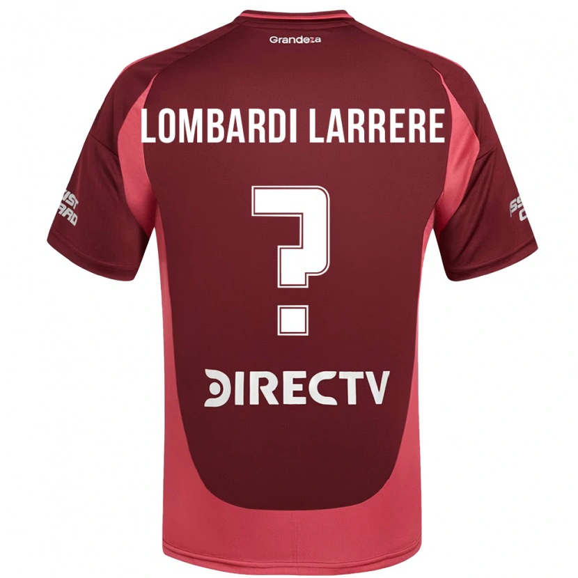 Danxen Kinder Delfina Lombardi Larrere #0 Burgunder Magenta Auswärtstrikot Trikot 2025/26 T-Shirt Österreich