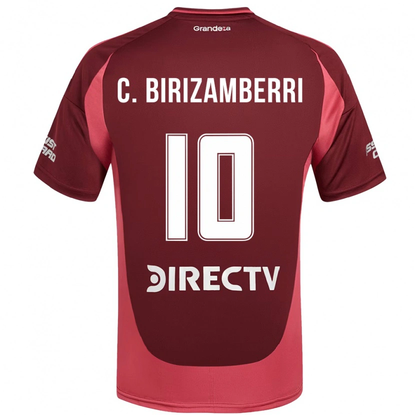 Danxen Kinder Carolina Birizamberri #10 Burgunder Magenta Auswärtstrikot Trikot 2025/26 T-Shirt Österreich