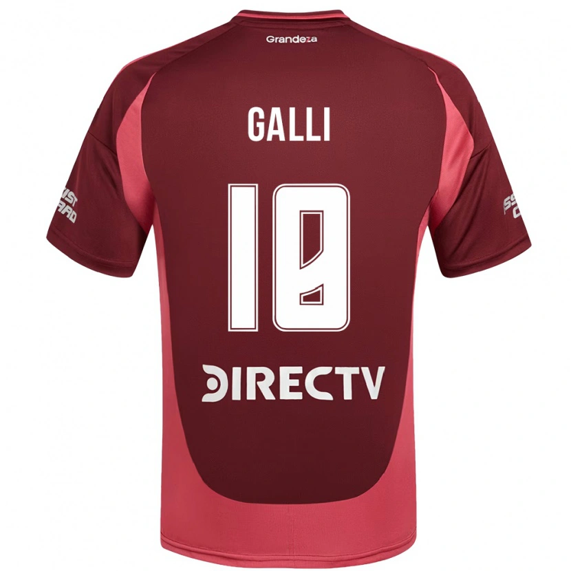 Danxen Kinder Ludmila Galli #18 Burgunder Magenta Auswärtstrikot Trikot 2025/26 T-Shirt Österreich