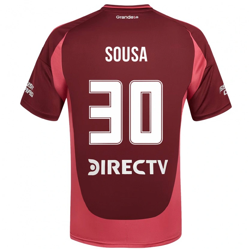 Danxen Kinder Ludmila Sousa #30 Burgunder Magenta Auswärtstrikot Trikot 2025/26 T-Shirt Österreich