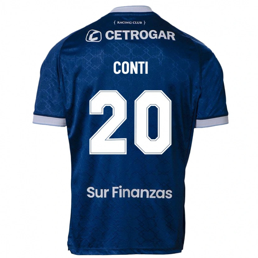 Danxen Kinder Germán Conti #20 Dunkelblau Auswärtstrikot Trikot 2025/26 T-Shirt Österreich