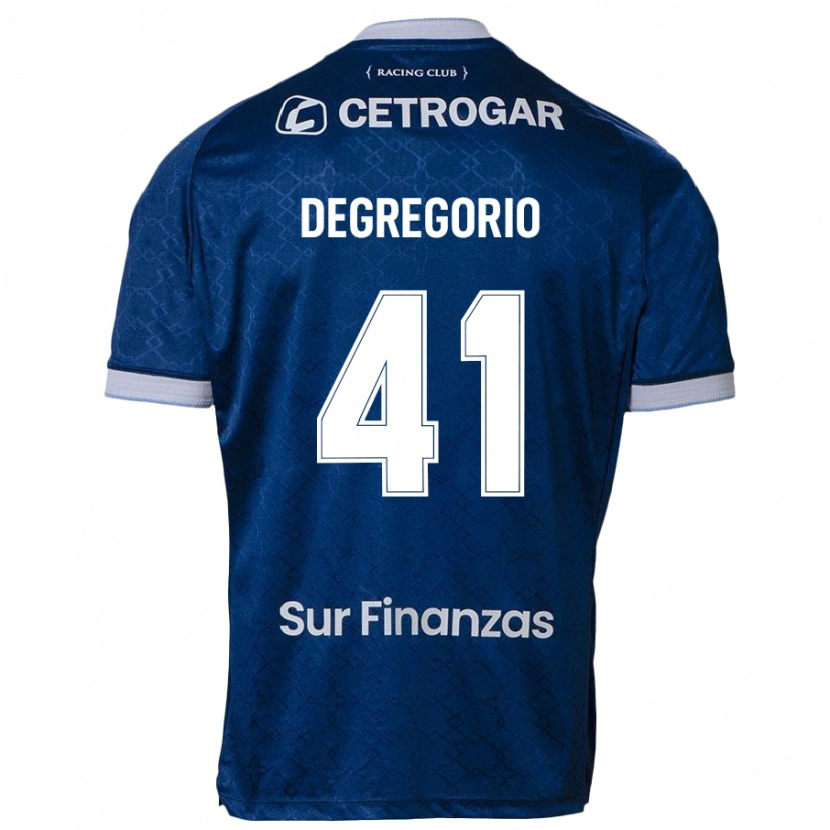 Danxen Kinder Ramiro Degregorio #41 Dunkelblau Auswärtstrikot Trikot 2025/26 T-Shirt Österreich