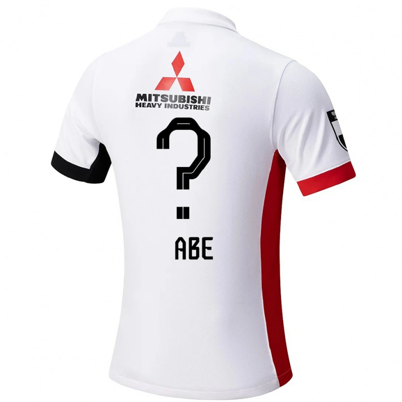 Danxen Kinder Yushin Abe #0 Weiß Schwarz Auswärtstrikot Trikot 2025/26 T-Shirt Österreich