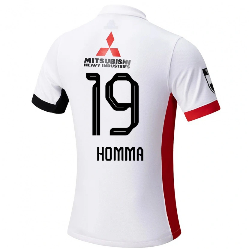 Danxen Kinder Shion Homma #19 Weiß Schwarz Auswärtstrikot Trikot 2025/26 T-Shirt Österreich