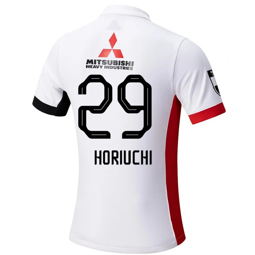 Danxen Kinder Yota Horiuchi #29 Weiß Schwarz Auswärtstrikot Trikot 2025/26 T-Shirt Österreich