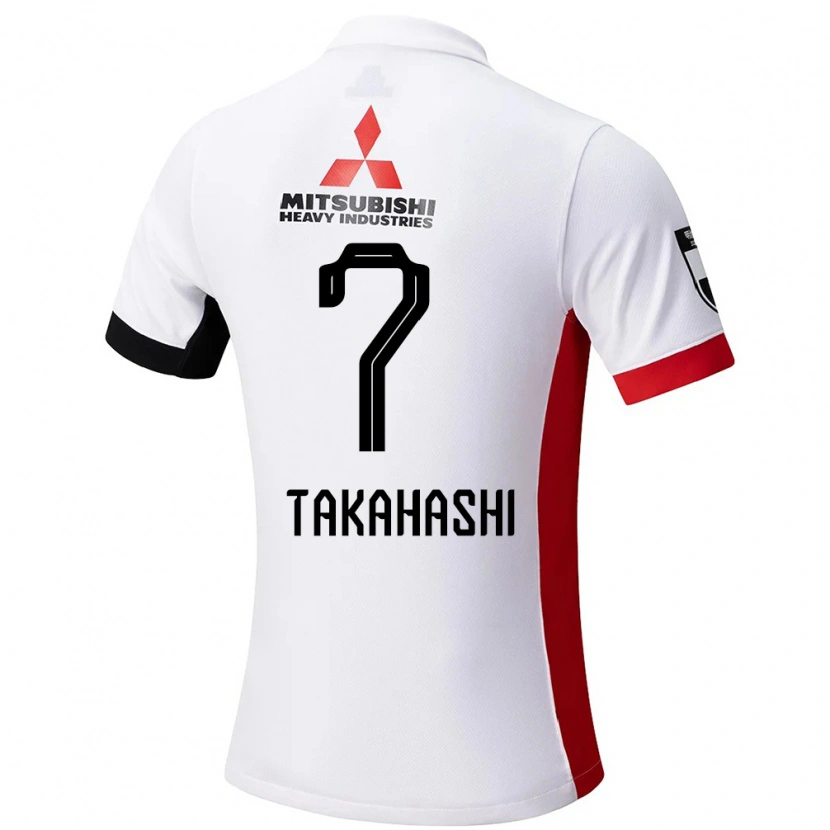 Danxen Kinder Hana Takahashi #7 Weiß Schwarz Auswärtstrikot Trikot 2025/26 T-Shirt Österreich