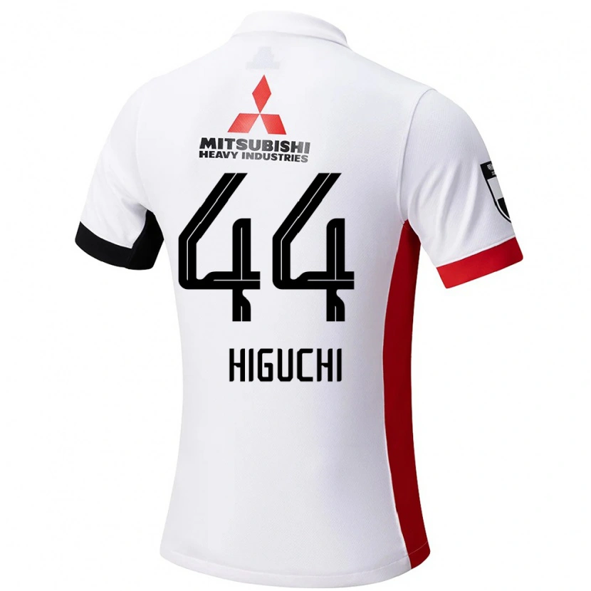 Danxen Kinder Yota Higuchi #44 Weiß Schwarz Auswärtstrikot Trikot 2025/26 T-Shirt Österreich