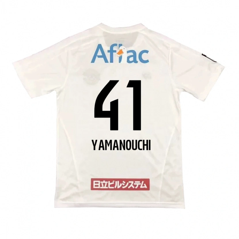 Danxen Kinder Yusei Yamanouchi #41 Hellgrau Beige Auswärtstrikot Trikot 2025/26 T-Shirt Österreich