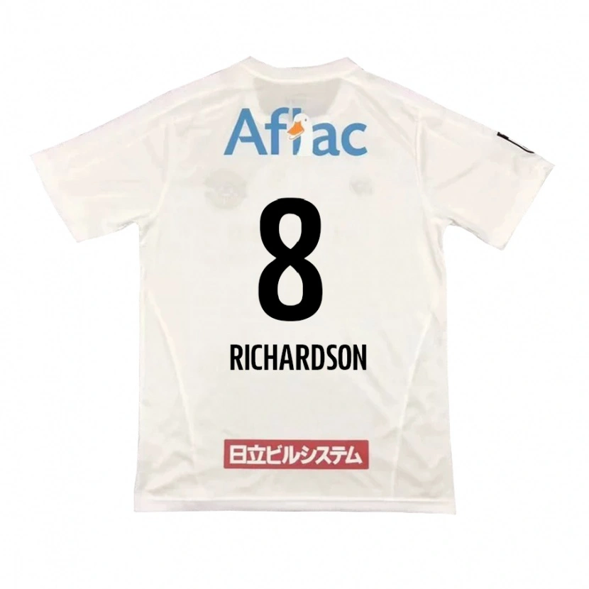 Danxen Kinder Richardson #8 Hellgrau Beige Auswärtstrikot Trikot 2025/26 T-Shirt Österreich