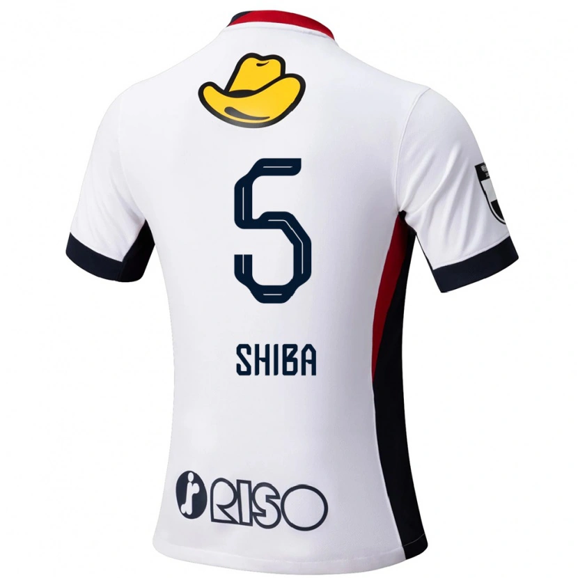 Danxen Kinder Rikuto Shiba #5 Weiß Schwarz Auswärtstrikot Trikot 2025/26 T-Shirt Österreich