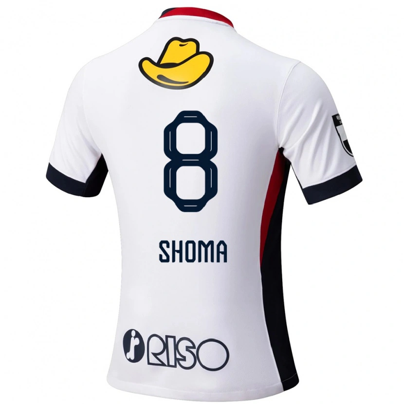 Danxen Kinder Shoma Doi #8 Weiß Schwarz Auswärtstrikot Trikot 2025/26 T-Shirt Österreich