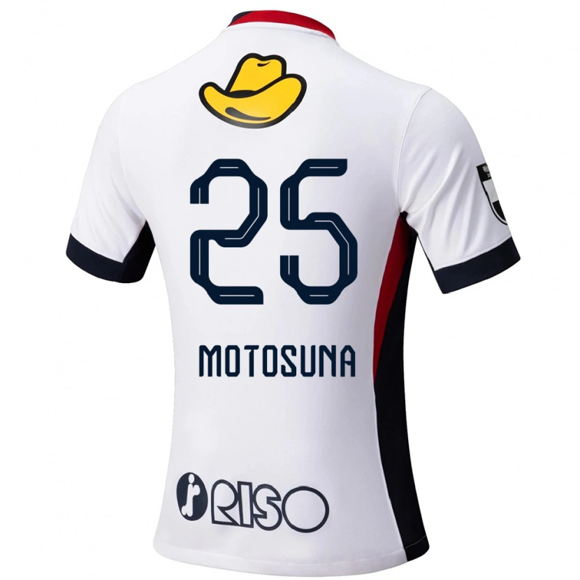 Danxen Kinder Anthony Motosuna #25 Weiß Schwarz Auswärtstrikot Trikot 2025/26 T-Shirt Österreich