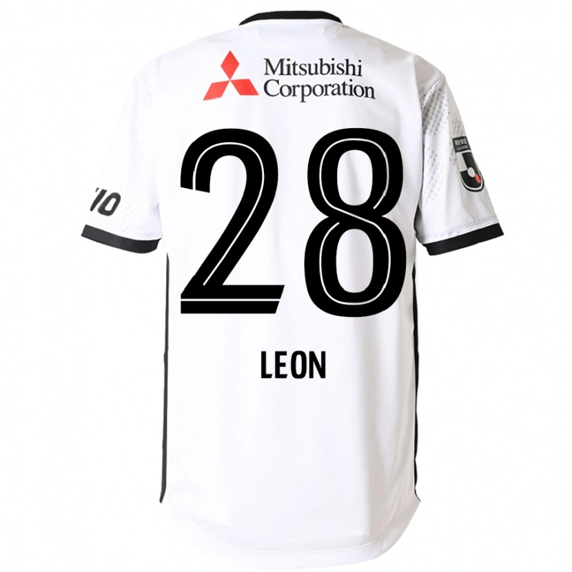 Danxen Kinder Leon Nozawa #28 Weiß Schwarz Auswärtstrikot Trikot 2025/26 T-Shirt Österreich