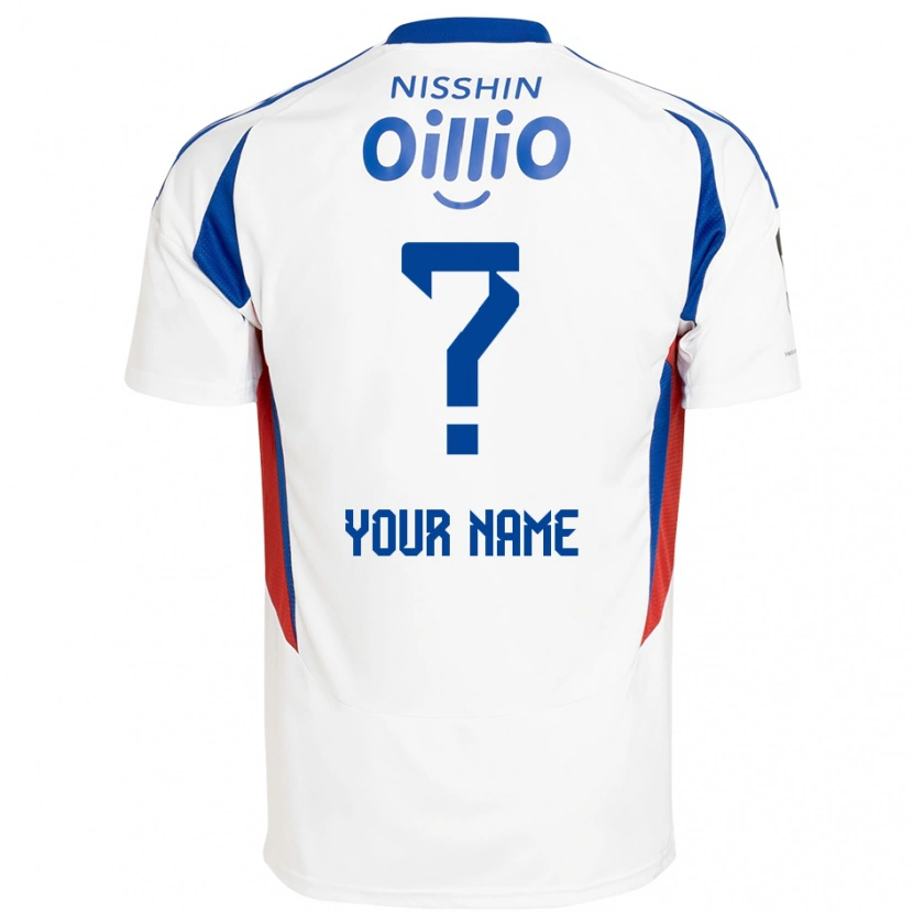 Danxen Kinder Ihren Namen #0 Weiß Königsblau Auswärtstrikot Trikot 2025/26 T-Shirt Österreich