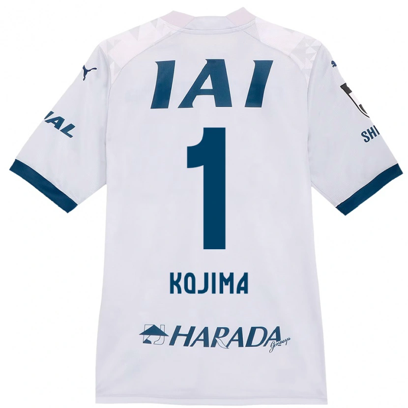 Danxen Kinder Shuta Kojima #1 Weiß Königsblau Auswärtstrikot Trikot 2025/26 T-Shirt Österreich